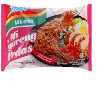 [FREE SHIP 99 T4] Mì xào khô Indomie Goreng Pedas vị cay nồng gói 79gr