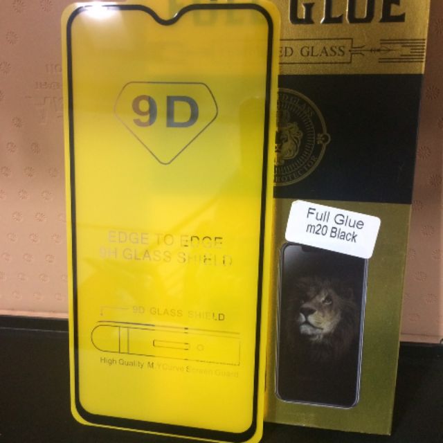 Kính cường lực Full màn 9D cao cấp cho Samsung Galaxy M20