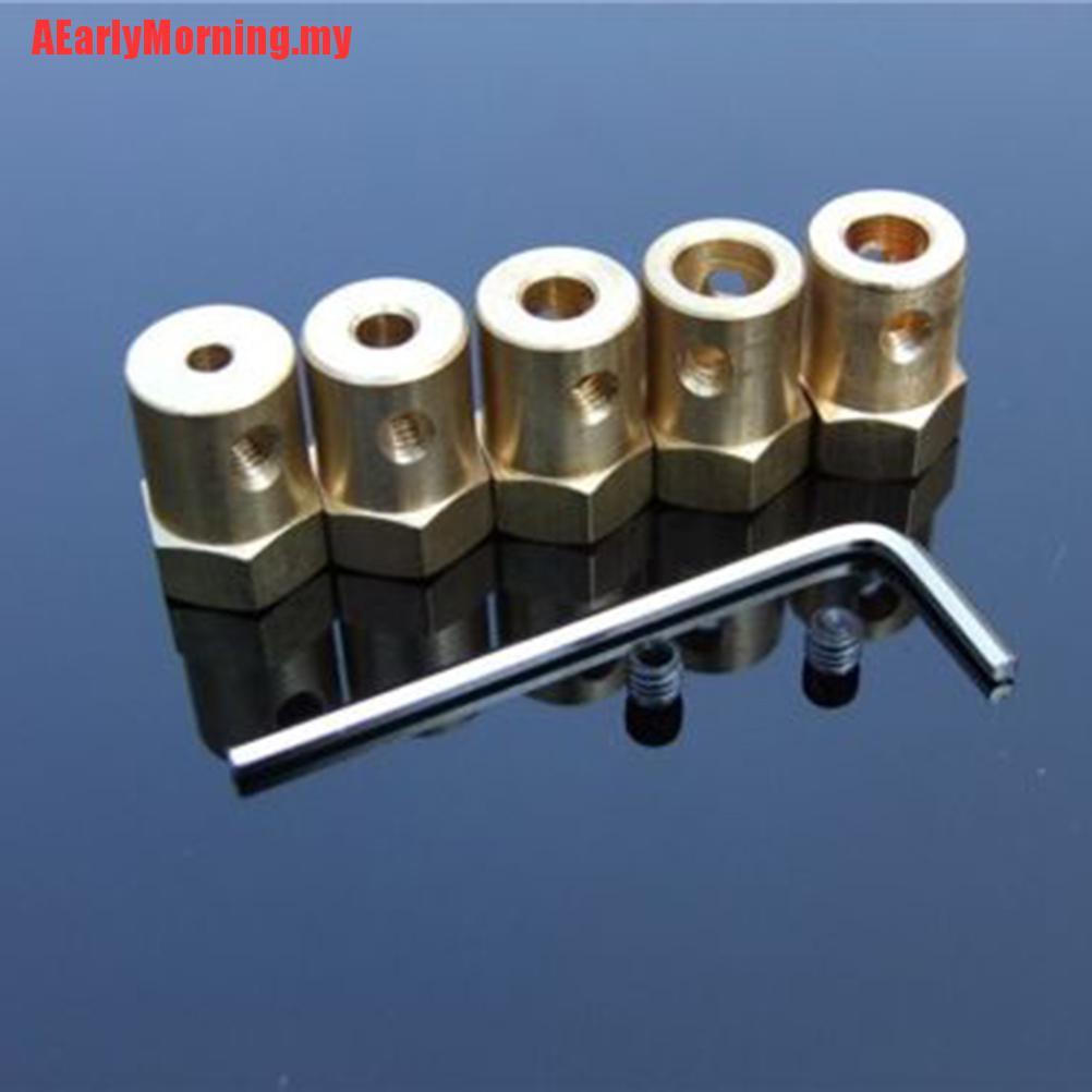 Đầu Nối Trục Động Cơ Linh Hoạt 3mm / 4mm / 5mm / 6mm / 7mm / 8mm