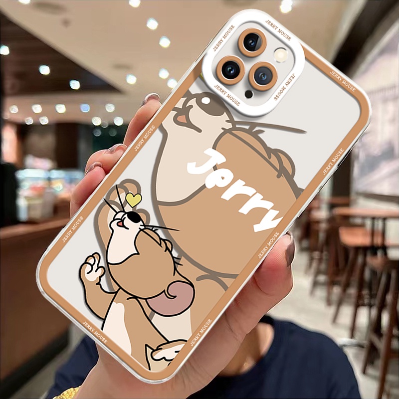 Ốp Điện Thoại Silicon TPU Mềm Trong Suốt In Họa Tiết Dễ Thương Cho IPhone 14 12 13 6 6S 7 8 Plus X XS XR 11 Pro Max