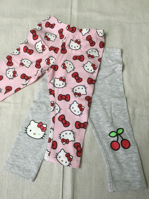 Quần legging hello kitty cho bé 6-9 tháng -primark