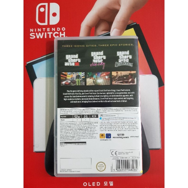 Game Nintendo Switch 2ND: Grand Theft Auto - The Trilogy - The Definitive Edition