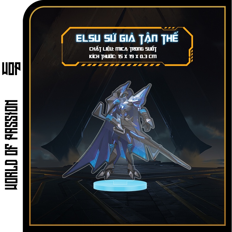 Mô Hình Nhân Vật Elsu Sứ Giả Tận Thế Trong Game Liên Quân Mobile