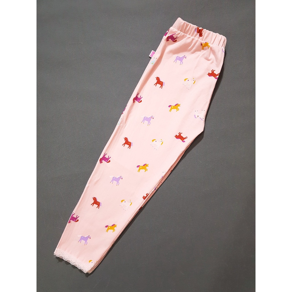 quần legging dài bé gái in ngựa pony dễ thương cho bé gái