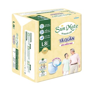 Combo 2 Tã quần Sunmate cho Người lớn L8
