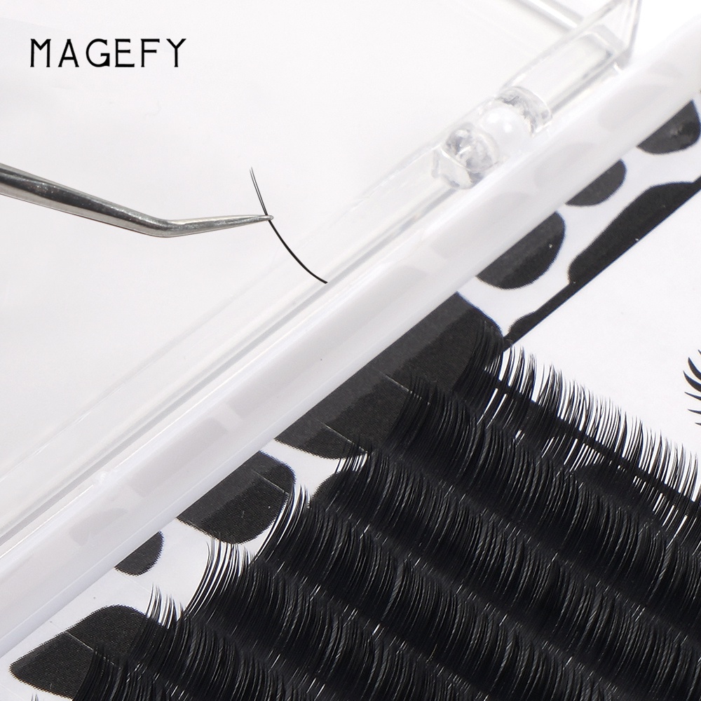 [Hàng mới về] Bộ lông mi giả dài 0.15 10mm bằng sợi tổng hợp tiện lợi