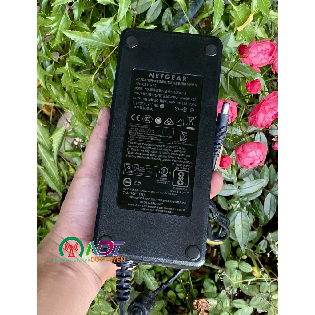 ✅ Bộ Nguồn 54V 3.7A Netgear 200W Chính hãng , Bộ chuyển đổi nguồn KPM200R-VI