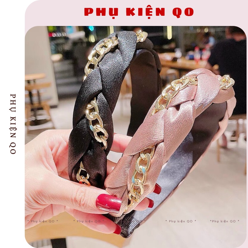 Bờm tết vải xích sang trọng BOM50