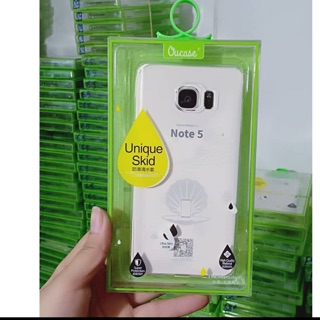 Ốp lưng dẻo Ou Case Samsung Note 5 Silicon Trong Suốt