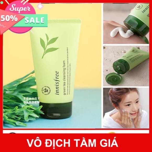 [Mã COS1904 giảm 8% đơn 300K] [ 𝘾𝙝𝙪𝙖̂̉𝙣 𝘾𝙝𝙞́𝙣𝙝 𝙃𝙖̃𝙣𝙜 ] Sữa Rửa Mặt Trà Xanh Sạch Mụn Dưỡng Ẩm Tốt | BigBuy360 - bigbuy360.vn