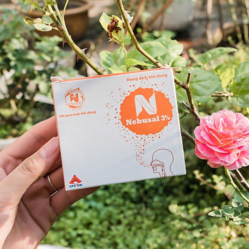 Nước muối ưu trương Nebusal 3%, 6%