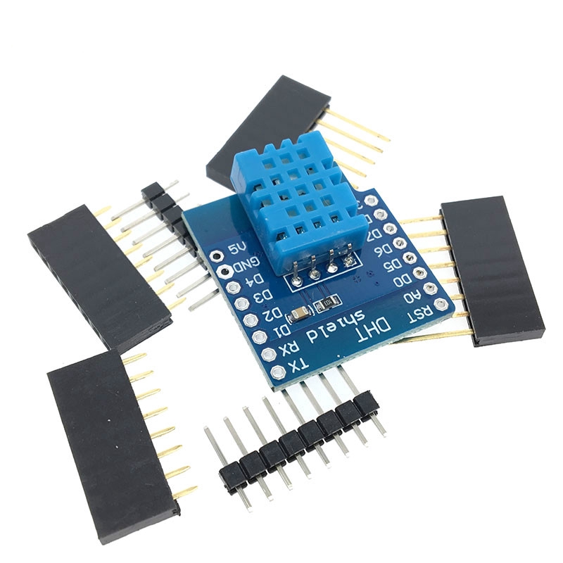 Mô Đun Cảm Biến Nhiệt Độ Và Độ Ẩm Cho Wemos D1 Mini DHT11