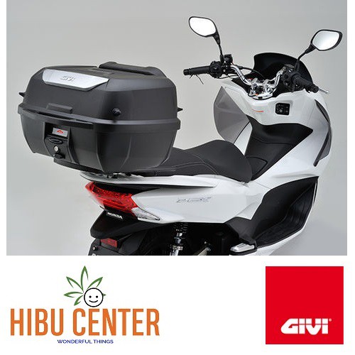 Thùng GIVI E43NTL Mulebox Gắn Sau Xe Máy Motor Màu Đen Với Đế Đệm HÀNG CHÍNH HÃNG – HBCENTER