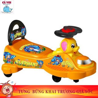 Xe lúc lắc Nhựa Chợ Lớn Con Voi (Có nhạc) - M1443B-X3B