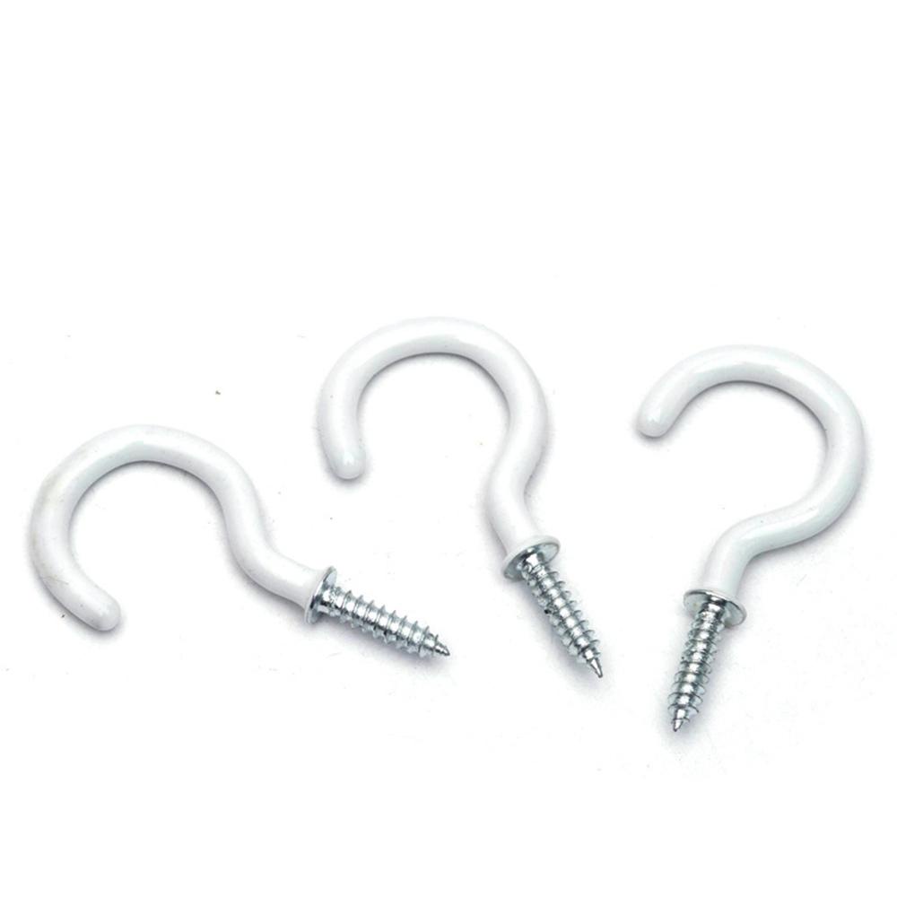 Set 10 Móc Treo Cốc Màu Đen Gắn Trần Nhà Tiện Lợi