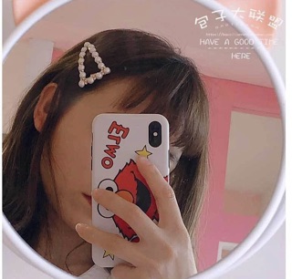 Gương trang điểm tai thỏ