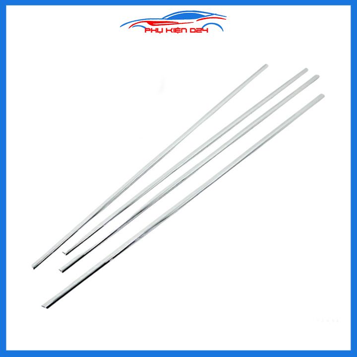 Bộ nẹp viền chân kính inox Mazda 3 2020-2023