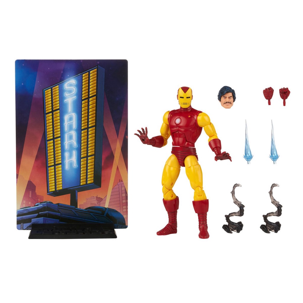🌟Iron Man🌟Mô hình HasbroϟMarvel Legends Series 6-inchϟToy Biz 20th Anniversary