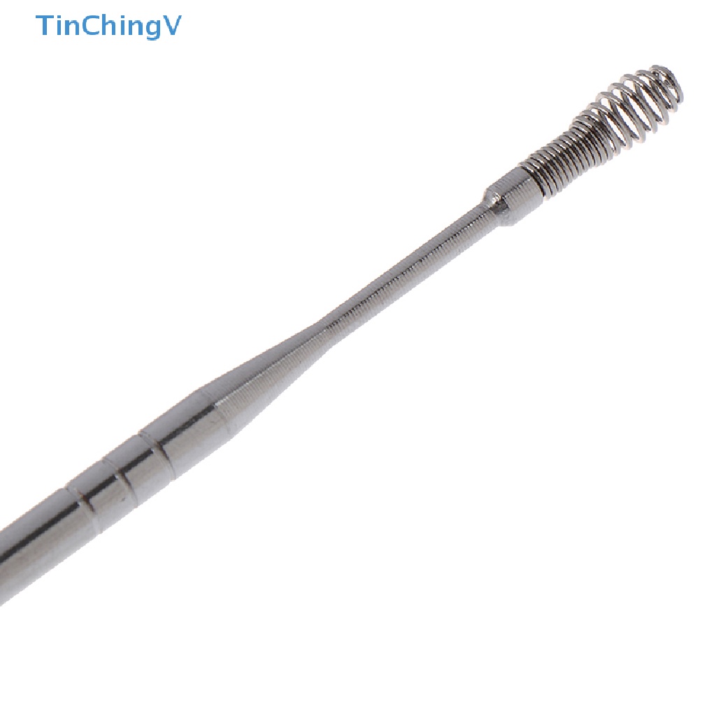 Bộ 6 Dụng Cụ Lấy Ráy Tai Bằng Thép Không Gỉ Hình Xoắn Ốc