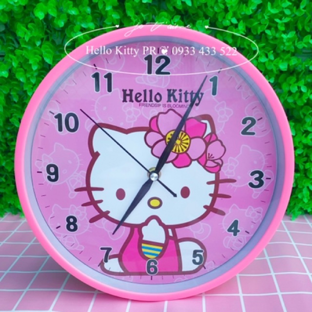 Đồng hồ treo tường Hello Kitty