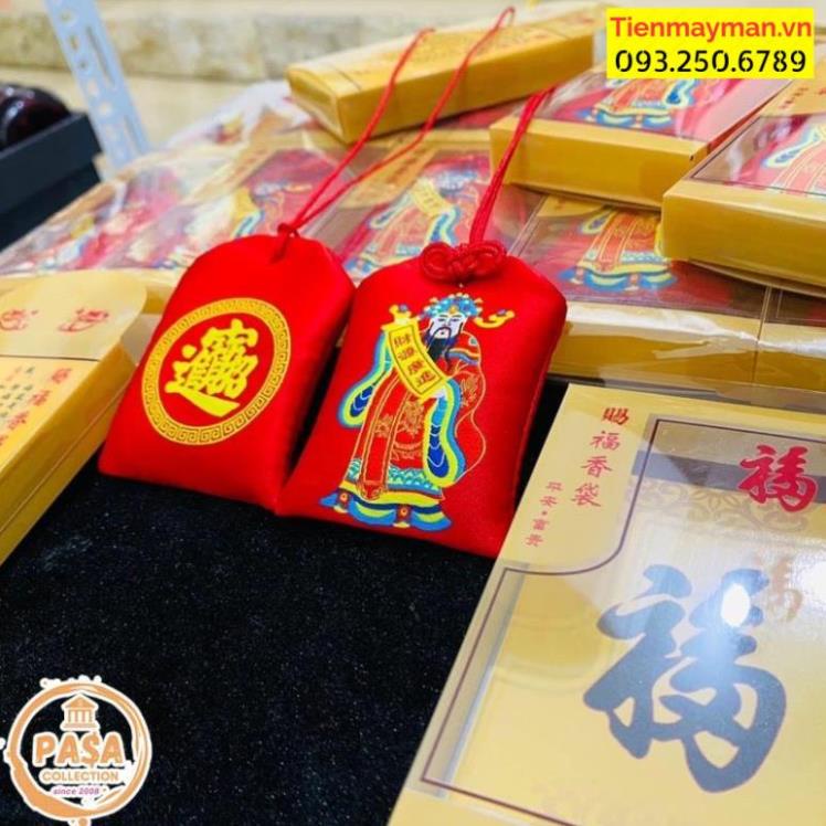 [Siêu Sale] [HÀNG SẴN] Túi thần tài - túi tài lộc để bóp ví [Đã Khai Quang]