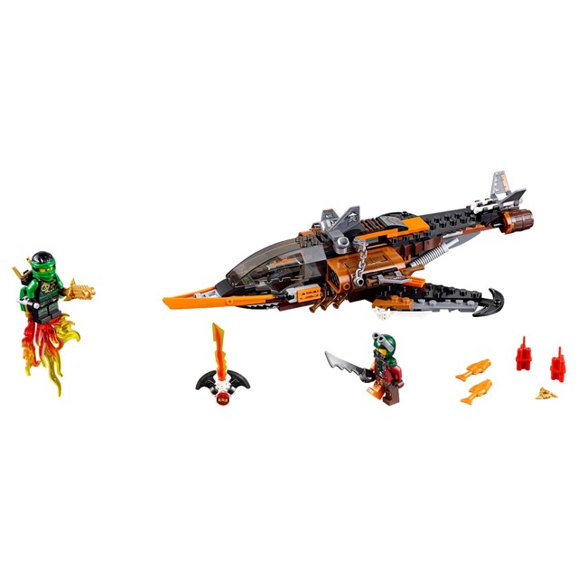 Set Ninjago Bela 10445 / Lepin 06026 Máy Bay Cá Mập 💥
