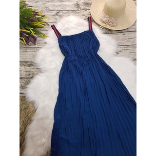 ĐẦM MAXI DẬP LY 2 DÂY D0567195