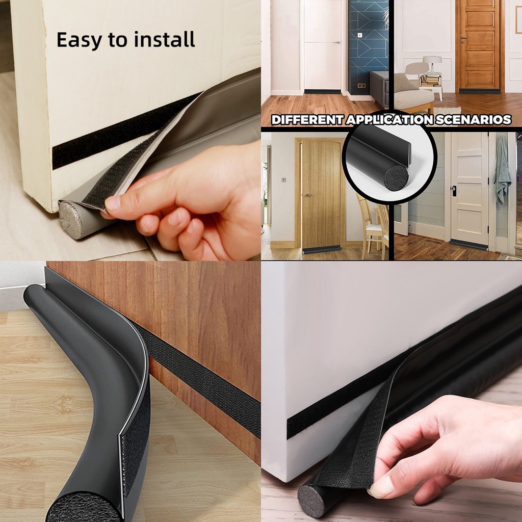 Cuộn Dây Viền Cửa Kính/Gỗ Chống Trộm/Va Chạm 96cm