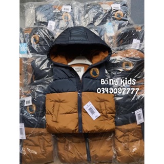 Áo Gile Bé Trai Navy Mix Nâu Matalan