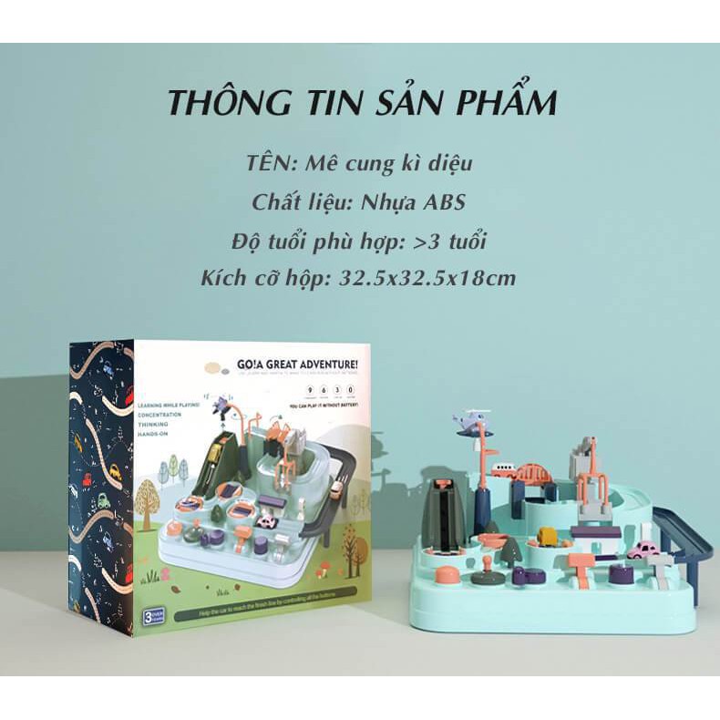 Bộ đồ chơi mê cung kì diệu cho bé 2-3-4-5 tuổi FriendGO - Home and Garden