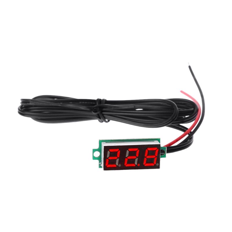 Đồng Hồ Đo Nhiệt Độ Kỹ Thuật Số 0.28 &quot;Với Đầu Dò Kim Loại 1m NTC Cho Phòng Điều Hòa - 20°C~100°C