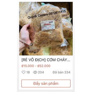 [RẺ VÔ ĐỊCH] CƠM CHÁY CHÀ BÔNG SÀI GÒN 250g