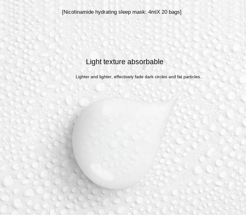 Mặt Nạ Ngủ Niacinamide Dưỡng Ẩm Làm Mờ Nếp Nhăn | BigBuy360 - bigbuy360.vn