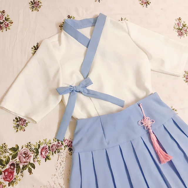 Set Hanbok cách tân