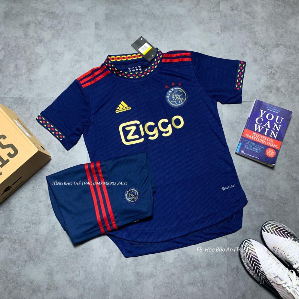 Áo Đấu Ajax Amsterdam Sân nhà sân nhà/ Quần Áo Bóng Đá AJAX màu Tím cao cấp 2021/22 phom 43-90kg - Áo Bóng Đá Ajax !