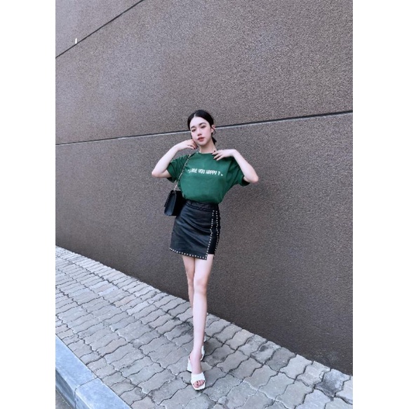 Áo thun tay lỡ nam nữ unisex form rộng My MOOD; HAPPY; XƯƠNG CÁ ullzang vải cotton mịn giá rẻ mặc đơn đôi nhóm