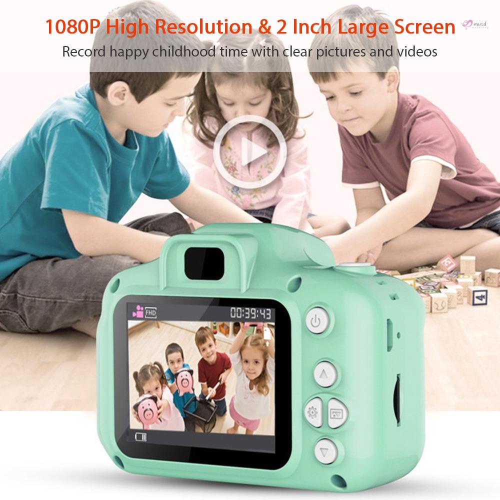 Máy quay phim kỹ thuật số độ phân giải cao 1080P với 13 Mega Pixels 2 Inch màn hình lớn IPS cho bé
 | BigBuy360 - bigbuy360.vn