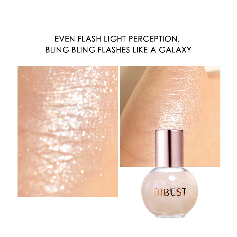 Kem bắt sáng QIBEST dạng lỏng dưỡng ẩm thiết kế kiểu bóng đèn ngộ nghĩnh chất lượng cao 62g | BigBuy360 - bigbuy360.vn