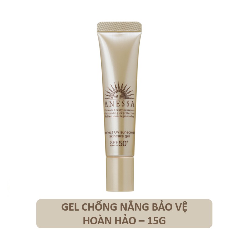 [HB GIFT] Gel chống nắng bảo vệ hoàn hảo Anessa Perfect UV Sunscreen Skincare Gel_15g