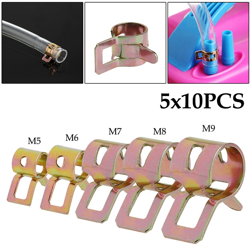 Set 50 Kẹp Cố Định Đường Ống Dẫn Nước 5/6/7/8/9mm