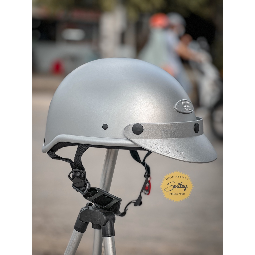Mũ bảo hiểm Helmet MM chính hãng LoGo.01
