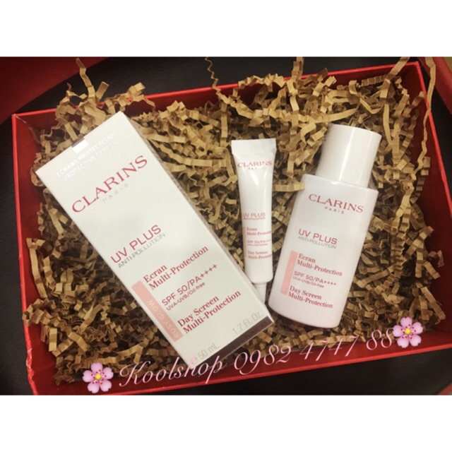 CN Clarins UV Plus Anti-Pollution SPF 50/PA++++ (oil free)