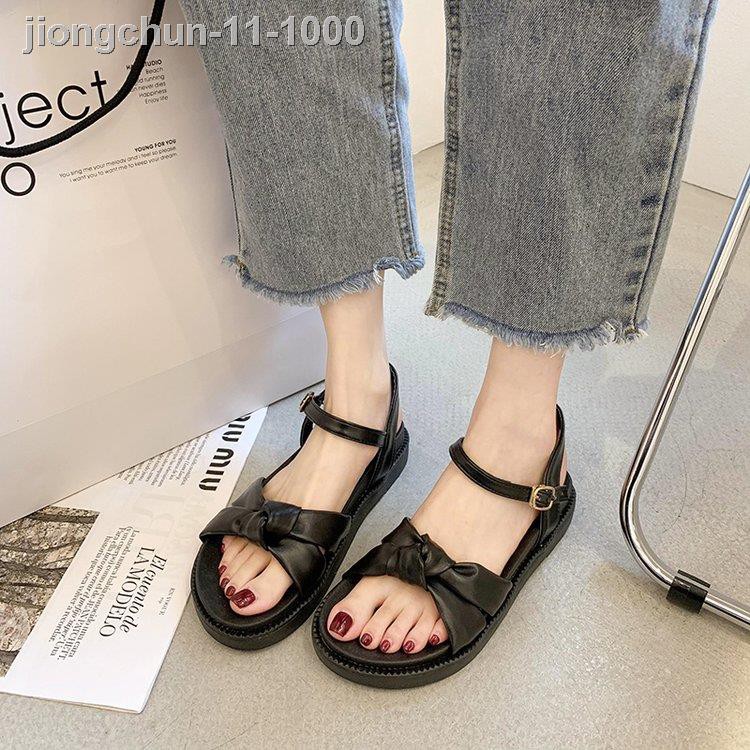 ❏⊕✇Xăng đan Nữ Mũi Tròn Đế Bệt Thời Trang | BigBuy360 - bigbuy360.vn