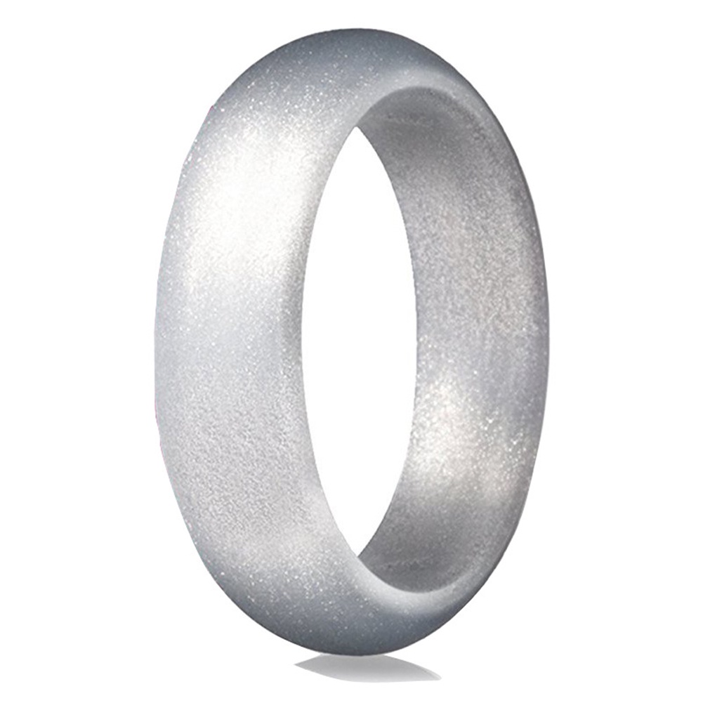 Nhẫn Cao Su Silicone Dẻo Không Gây Dị Ứng Thời Trang Cho Nữ