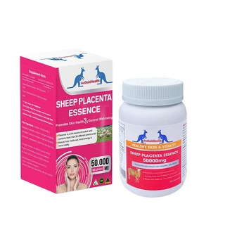 Nhau thai cừu úc sheep placenta augoldhealth 50000mg - 100 viên