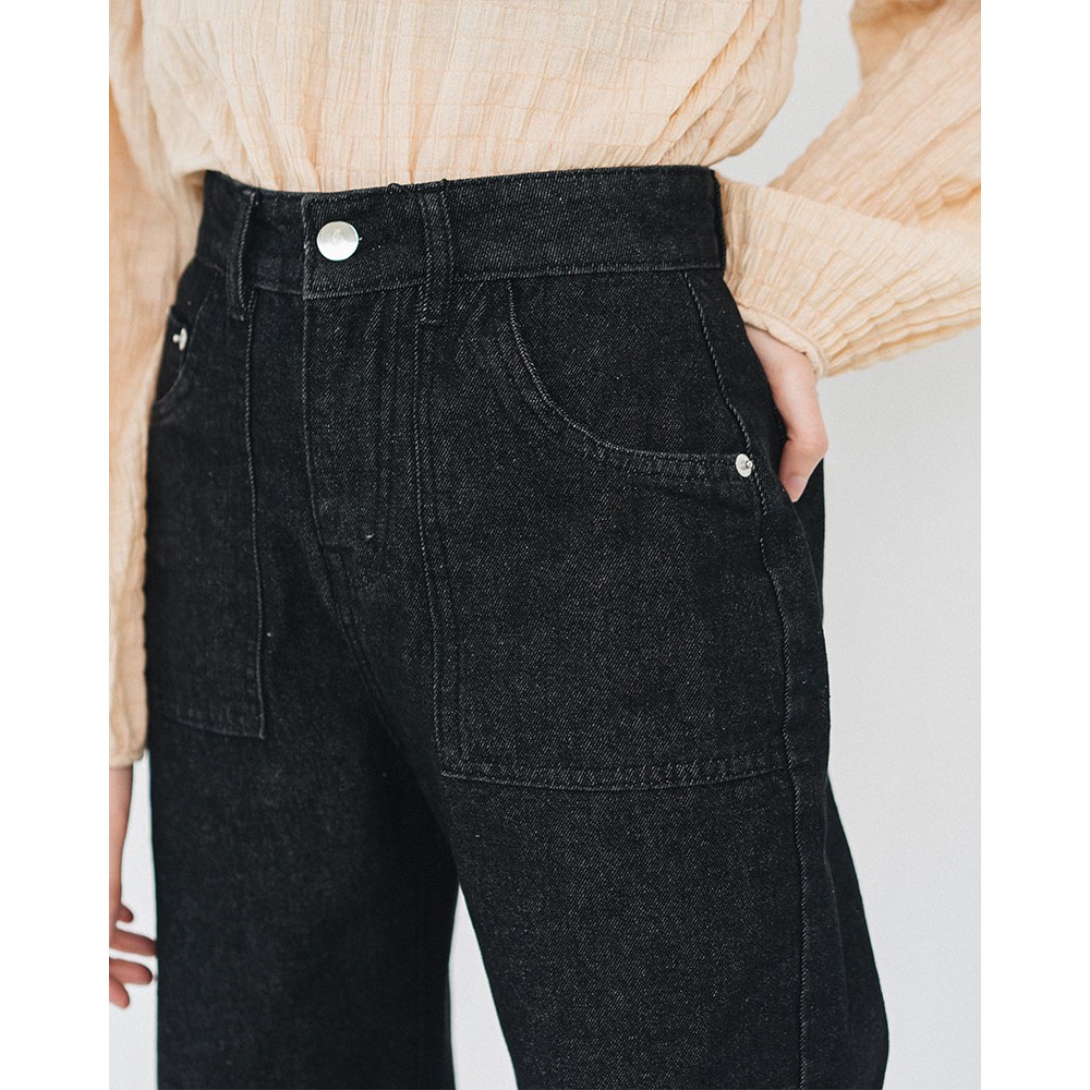 Quần Jeans Bò Nữ SSSTUTTER Pocket Jeans