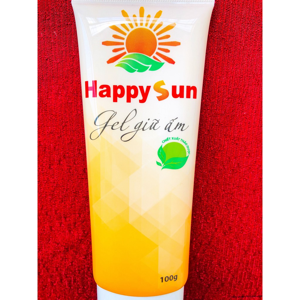 Gel giữ ấm cơ thể Happy Sun trọng lượng 100g (hàng công ty đã được kiểm nghiệm an toàn)