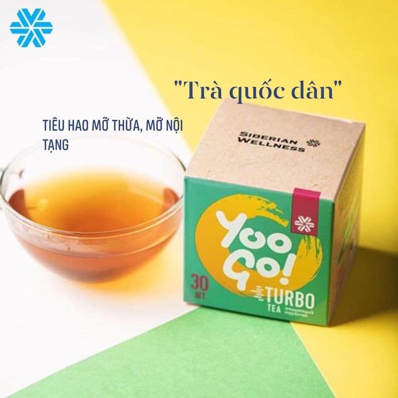 [Mã COSDAY - 50k đơn 250k] Trà Yoo go Turbo Tea Body T Siberian Health - ( 30 túi/hộp )
