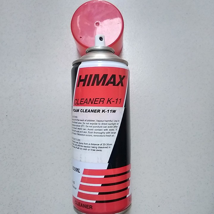 CHẤT LÀM SẠCH ĐA NĂNG DẠNG BỌT DÀNH CHO XE Ô TÔ HIỆU HIMAX K-11W, 450ml