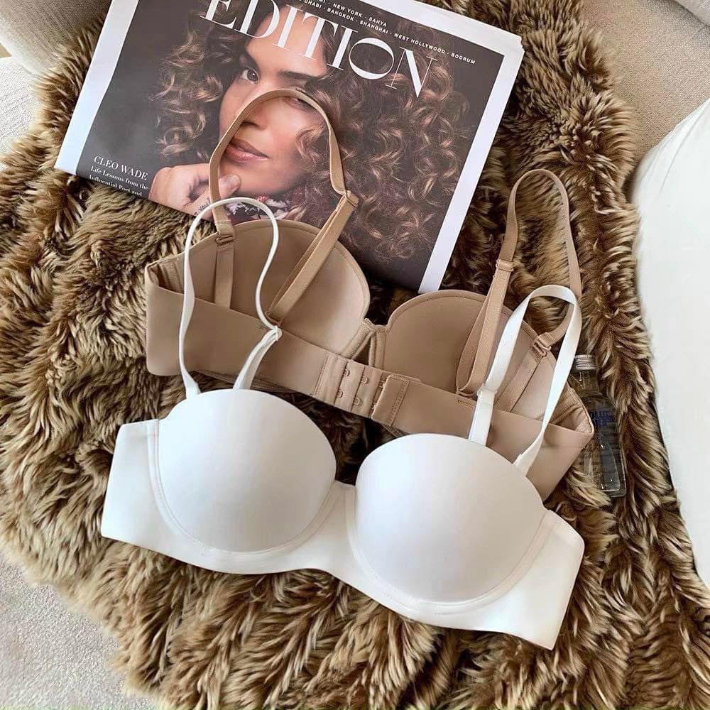 Áo Ngực Trơn Cup Ngang Áo Lót Nữ Đúc Su Nâng Ngực Tạo Khe Sexy Quyến Rũ - Mã 0315 | BigBuy360 - bigbuy360.vn